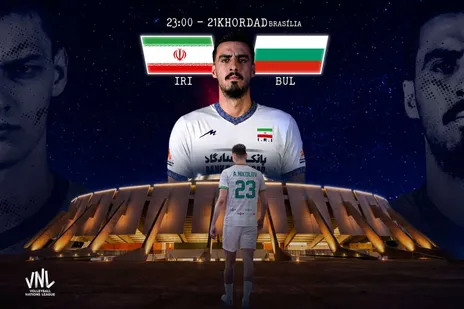 ساعت بازی تیم ملی والیبال ایران - بلغارستان در لیگ ملت‌های ۲۰۲۶
