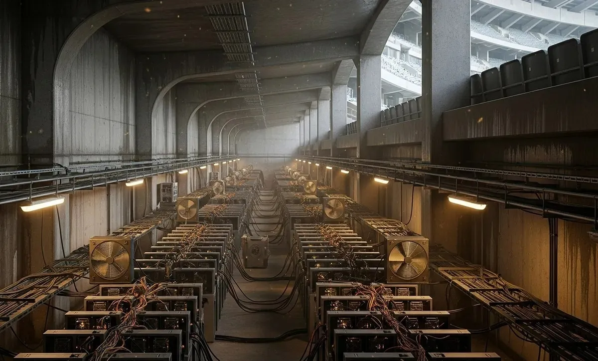 ماجرای عجیب کشف مزرعه ماینرها در تونل استادیوم ۱۶ هکتاری اهواز