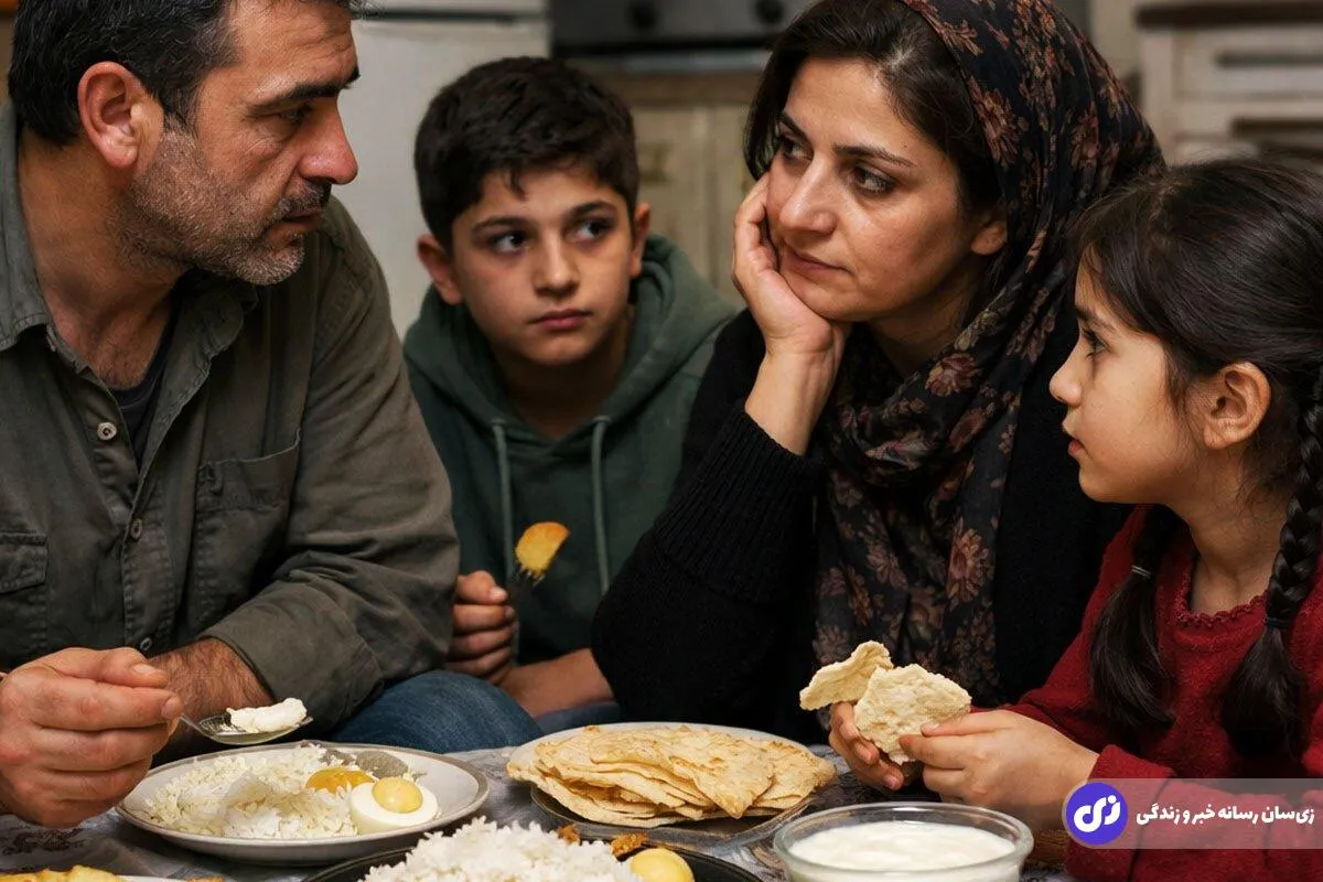 حقوقِ یک ماه، غذایِ یک هفته!