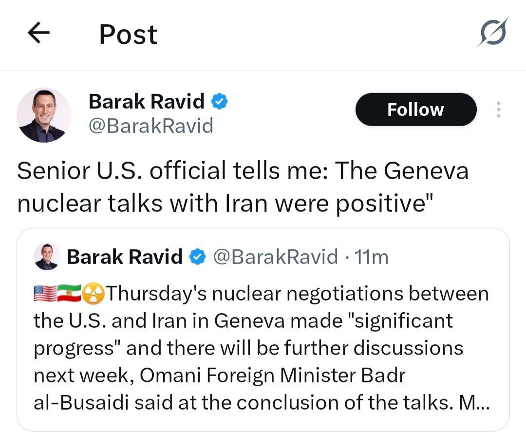 عراقچی: این دور، یکی از بهترین ادوار مذاکراتی بود/ پیشرفت خوبی داشتیم/ دور چهارم مذاکرات حدود یک هفته دیگر برگزار میشود عراقچی: این دور، یکی از بهترین ادوار مذاکراتی بود/ پیشرفت خوبی داشتیم/ دور چهارم مذاکرات حدود یک هفته دیگر برگزار میشود