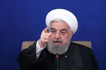 (ویدئو) فحاشی بی‌سابقه علیه روحانی در یک تجمع شبانه
