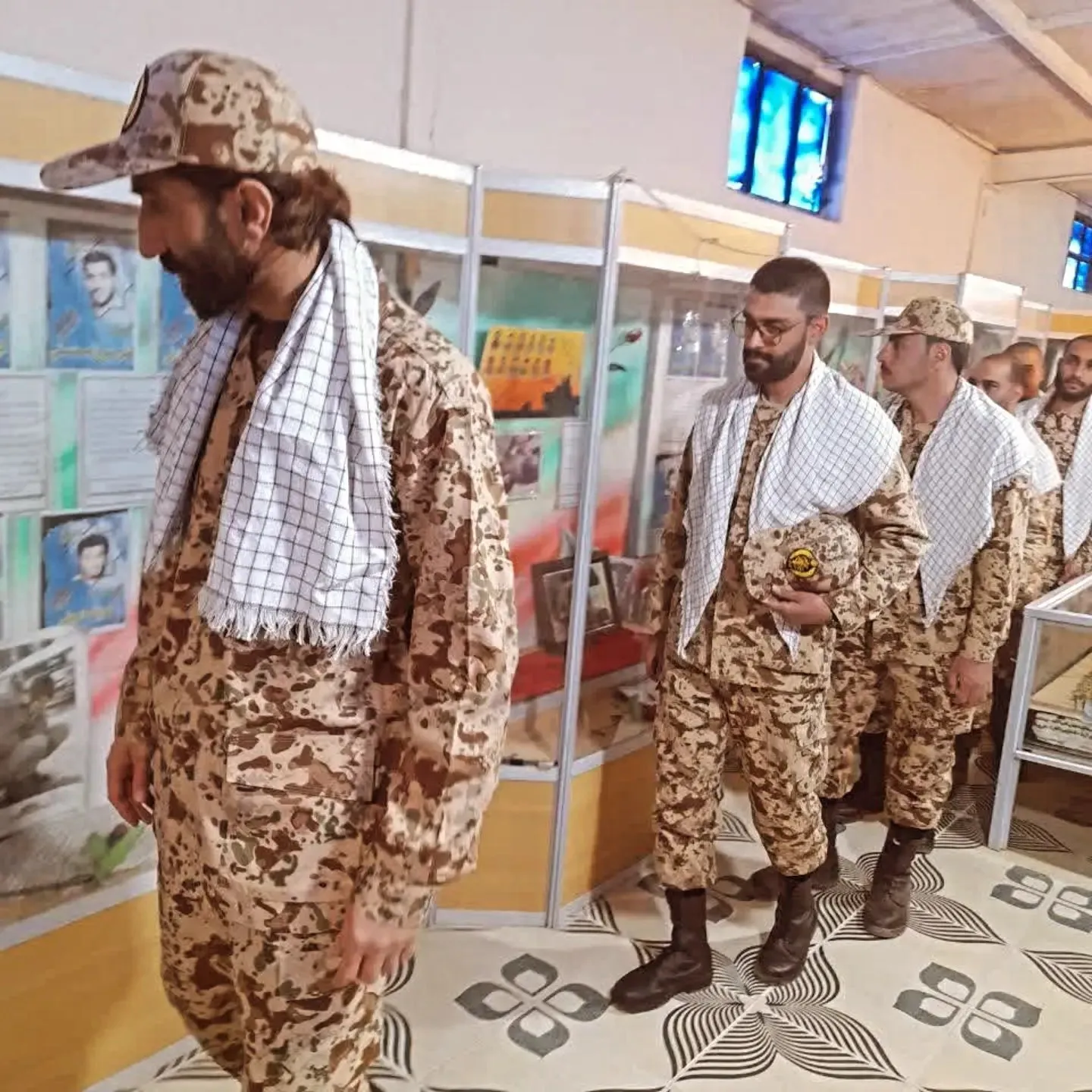 علیرضا بیرانوند با لباس سربازی