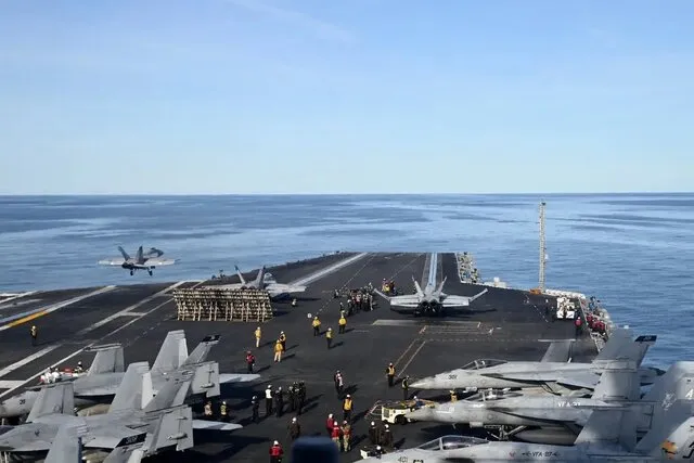 ناو هواپیمابر «جرالد فورد» در سواحل سرزمین‌های اشغالی مستقر می‌شود