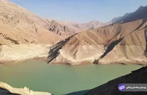 (تصاویر) وضعیت تکان دهنده سد کرج جمعه ۲۳ آبان ماه ۱۴۰۴