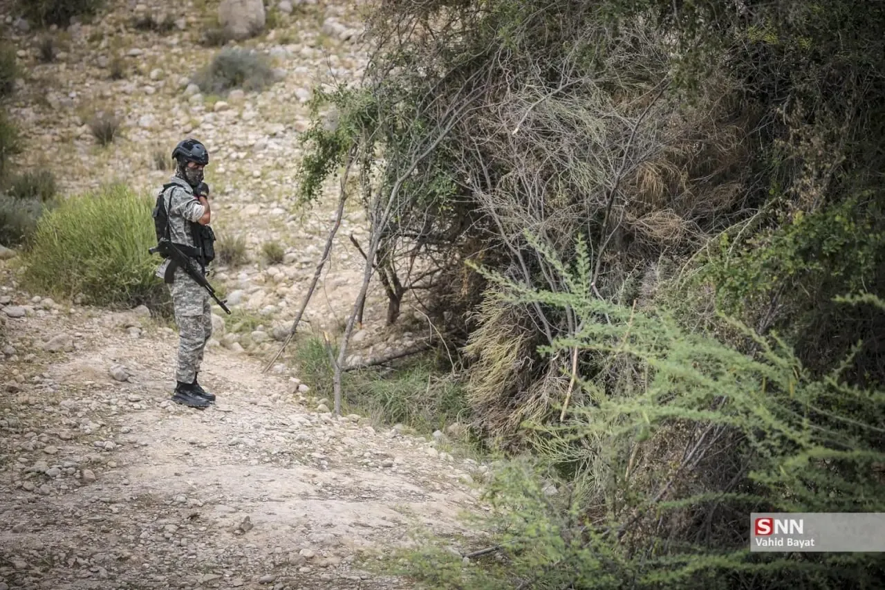 تکاوران ارتش در سواحل جنوب