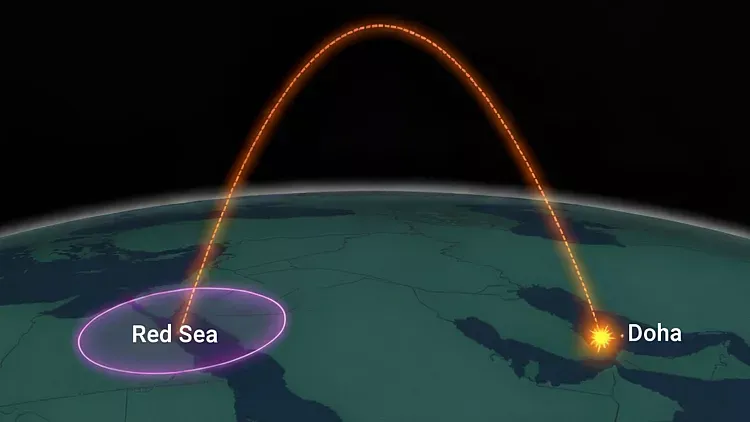 حمله از دریای سرخ به دوحه؛ اسرائیل چگونه به قطر حمله کرد؟