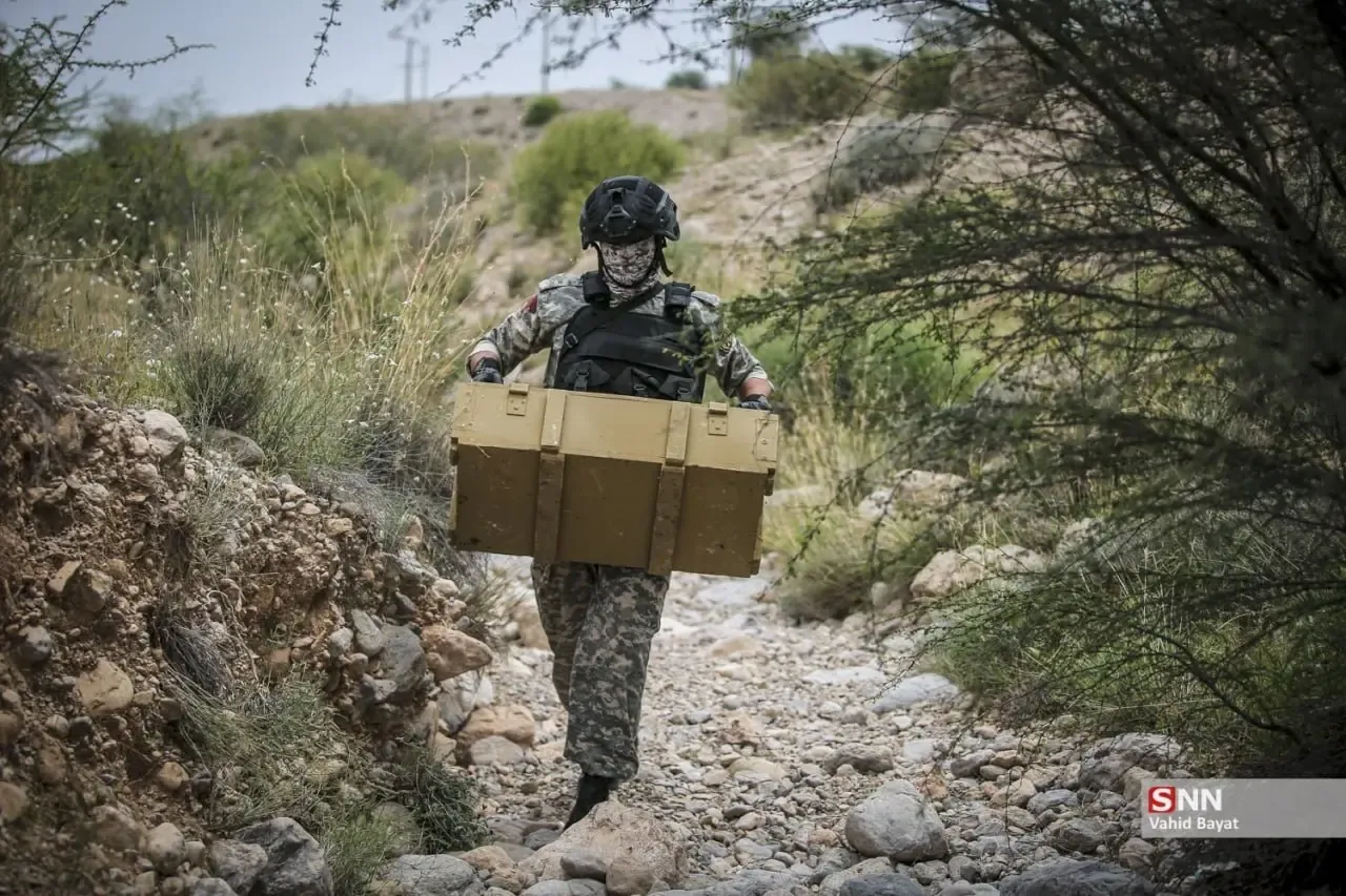 تکاوران ارتش در سواحل جنوب