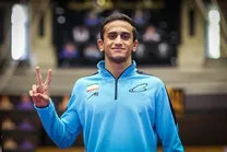 ویدئو| گریه دلخراش امیررضا ده‌بزرگی بعداز باخت در انتخابی المپیک