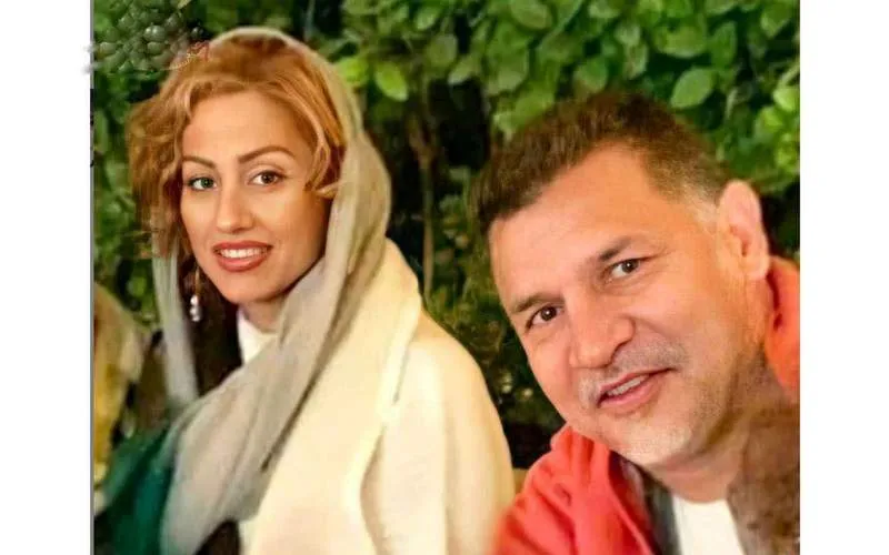 علی دایی و همسرش