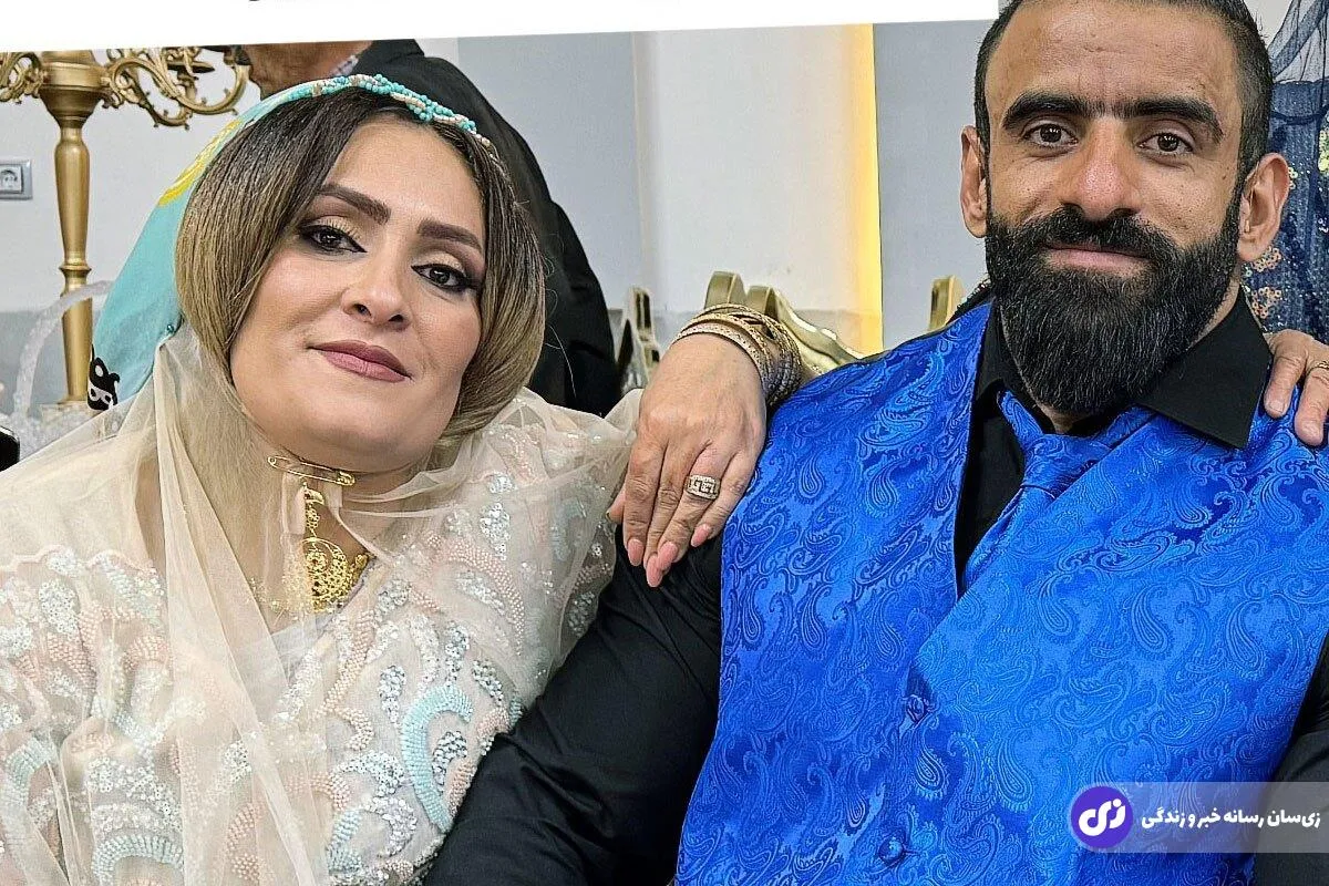 عکسی دیده نشده از هادی چوپان در کنار خواهران و همسرش با لباس محلی