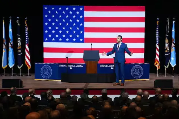 هگست به نظامیان آمریکا: وزارت دفاع مُرد، به وزارت جنگ خوش آمدید!