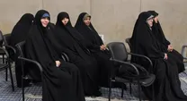عکسی جدید از الهام چرخنده در بیت رهبری + عکس