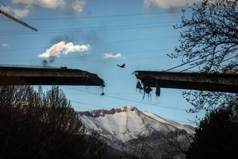 تصاویر جدید از پل B1 کرج