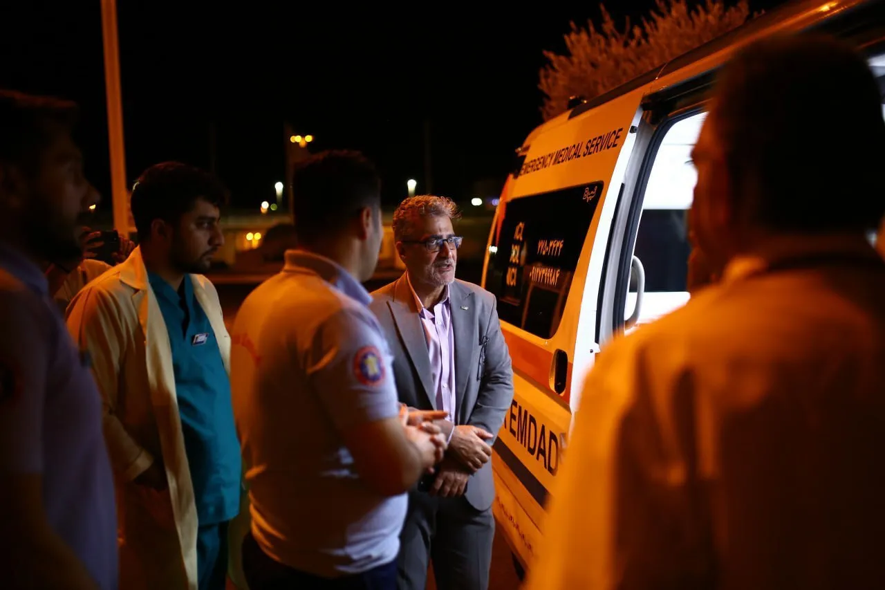 صابر کاظمی به ایران بازگشت