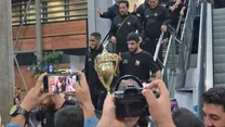 (ویدئو) مصدومیت کامران قاسم‌پور در فرودگاه امام!
