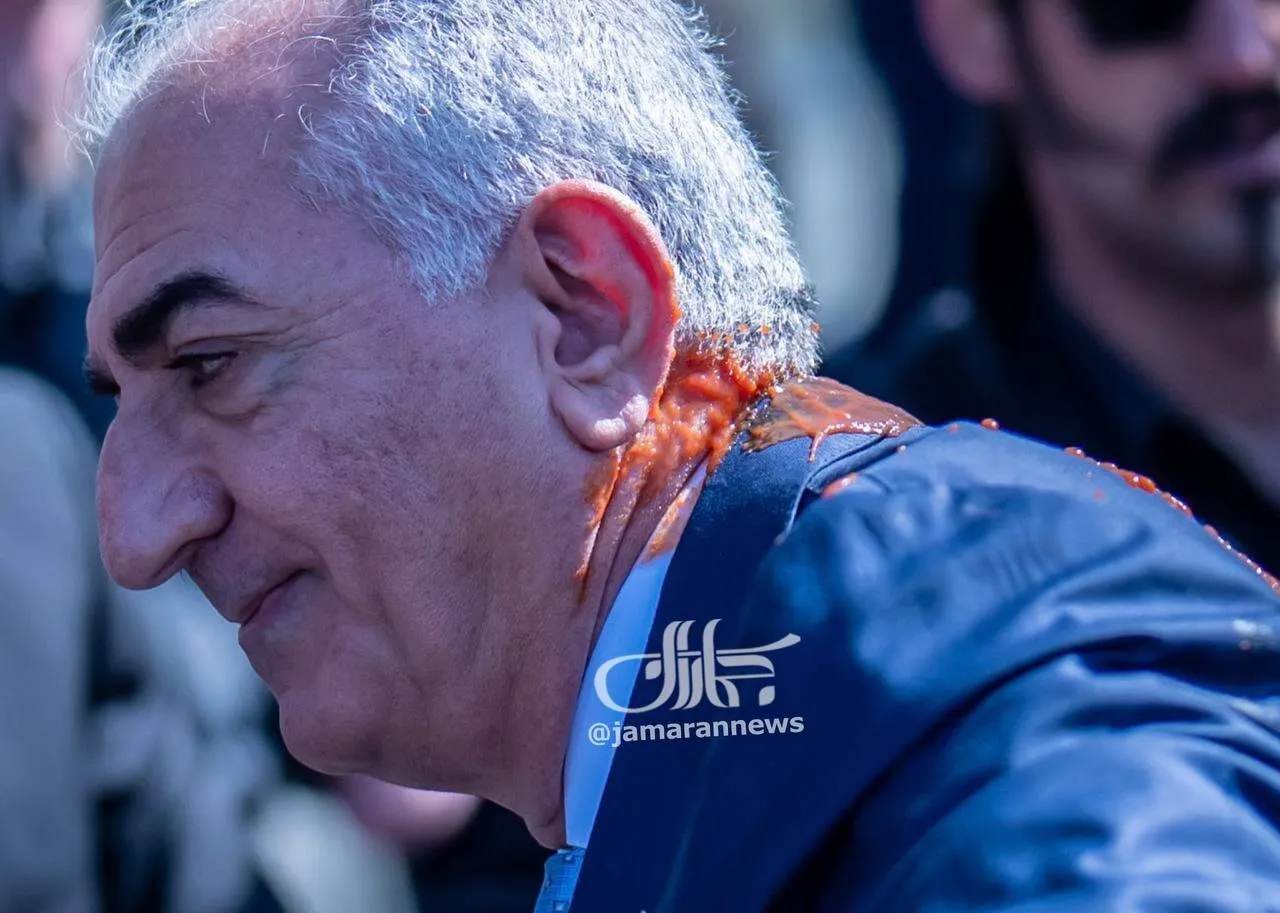 حمله با سس گوجه به قالیباف