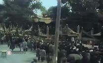 فیلم رنگی شده عزاداری عاشورا در سبزه میدان تهران ۱۰۰ سال پیش