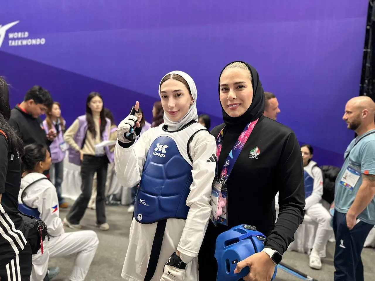 درگیری جدید مبینا نعمت زاده در اردوی تیم ملی؛ این بار هستی محمدی