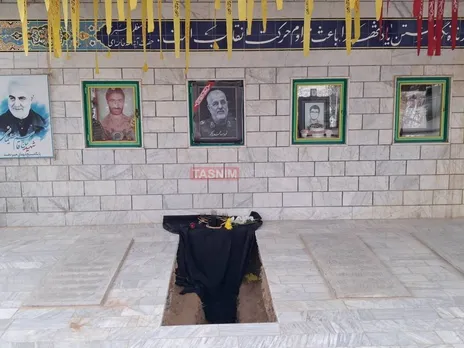 نخستین تصویر از مزار سردار شهید پاکپور‌