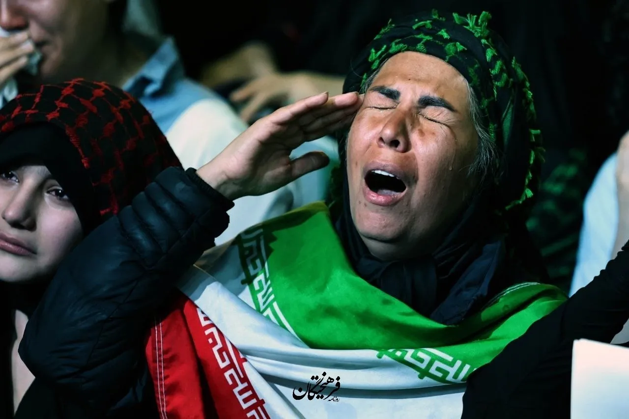 گریه برای جانباز قهرمان موشکی حسین محمدی