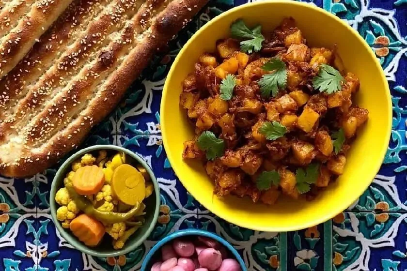 طرز تهیه دو پیازه آلو به سبک شیرازی‌ها