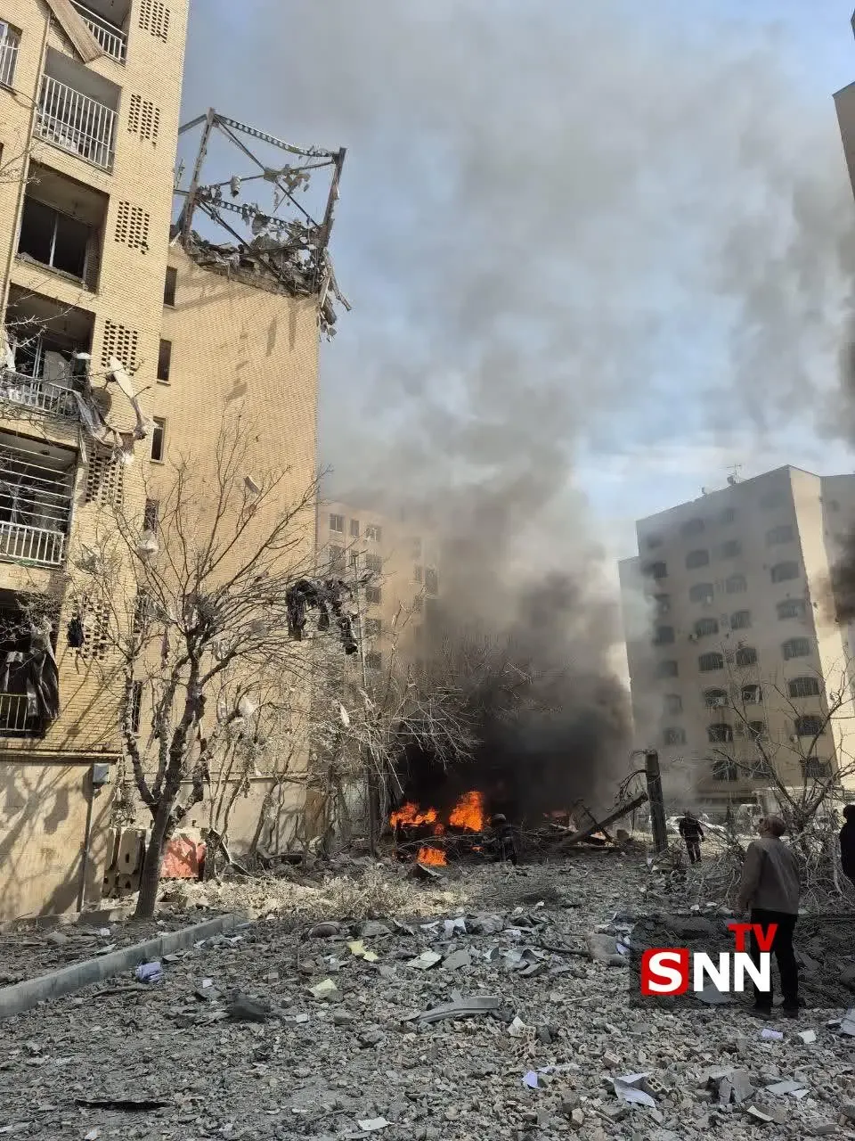 انفجار در شهرک بروجردی تهران