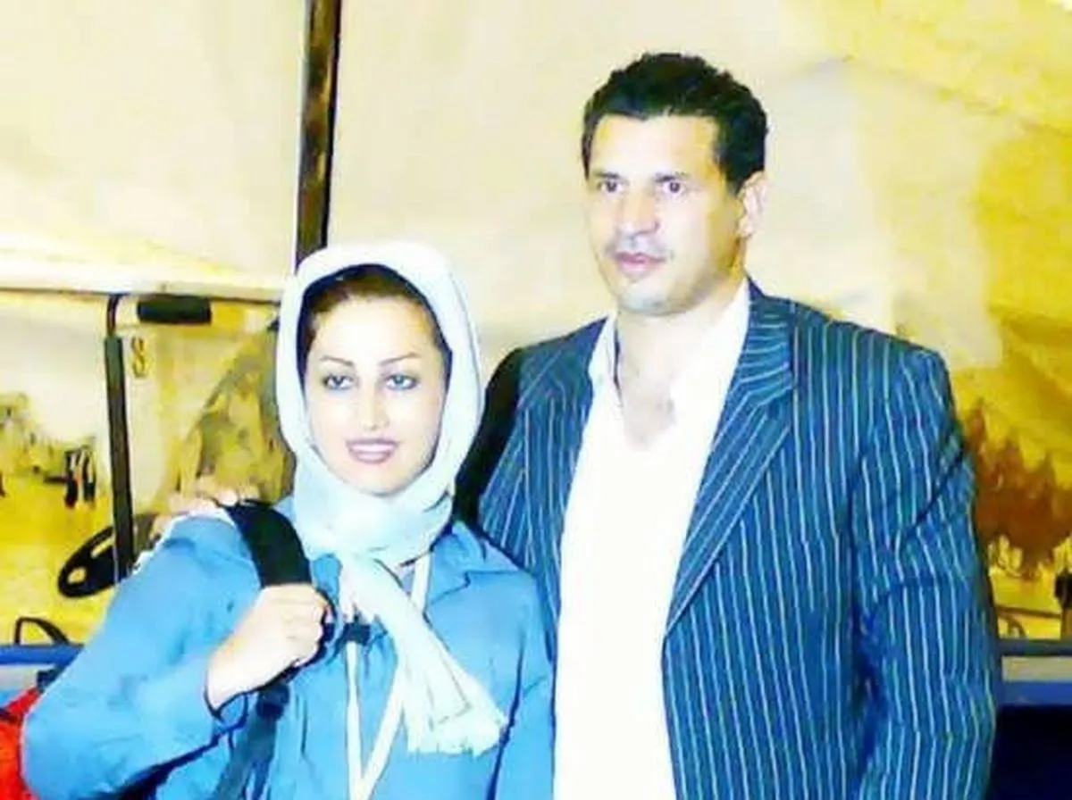 علی دایی و همسرش