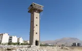 (ویدئو) لحظه تخریب برجک زندان گوهرشت⁩⁩