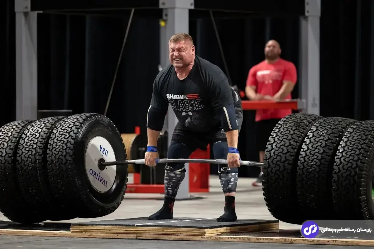 ژیدروناس ساویکاس؛ هیولای قدرتمند اهل لیتوانی و معروف به «پادشاه پرس بالا سر» که قویترین مرد تمامی ادوار تاریخ است