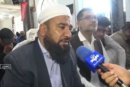 (ویدئو) لحظه ترور و شهادت مولوی یوسف گرگیج در زاهدان