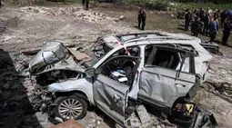 تصاویری از حملات موشکی ایران به اسرائیل