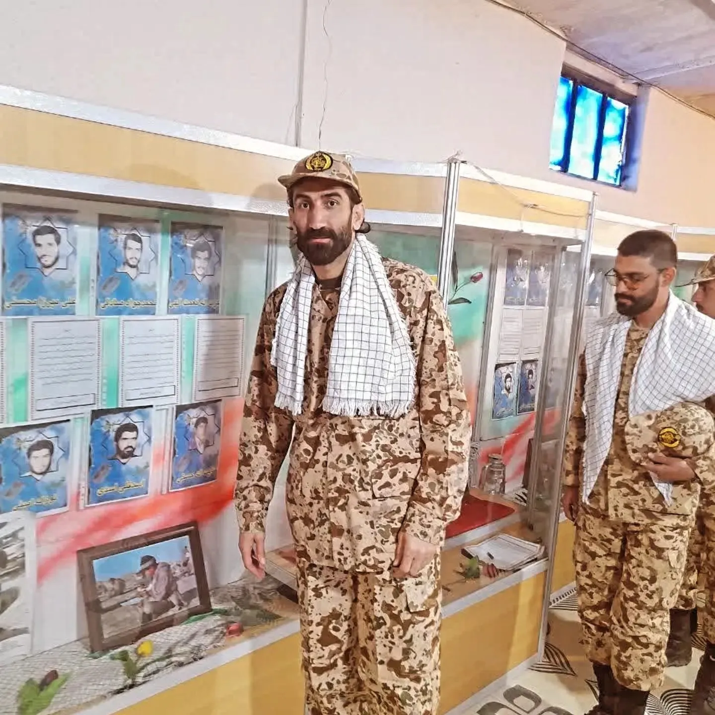 علیرضا بیرانوند با لباس سربازی