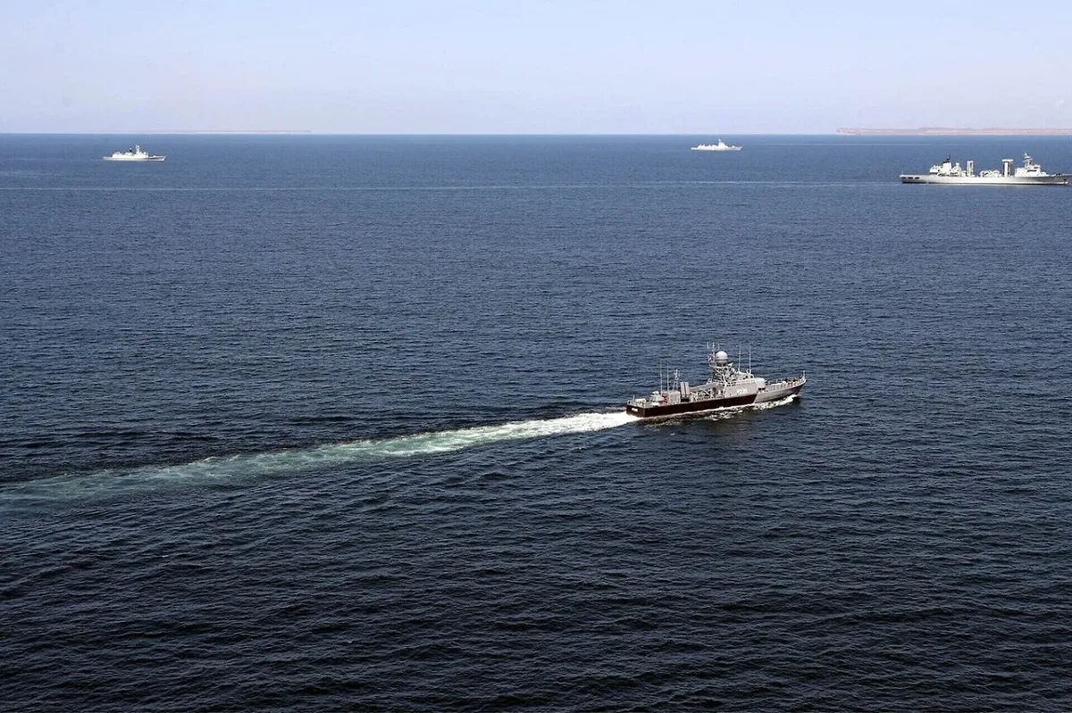 رزمایش دریایی - نظامی ایران در تنگه هرمز