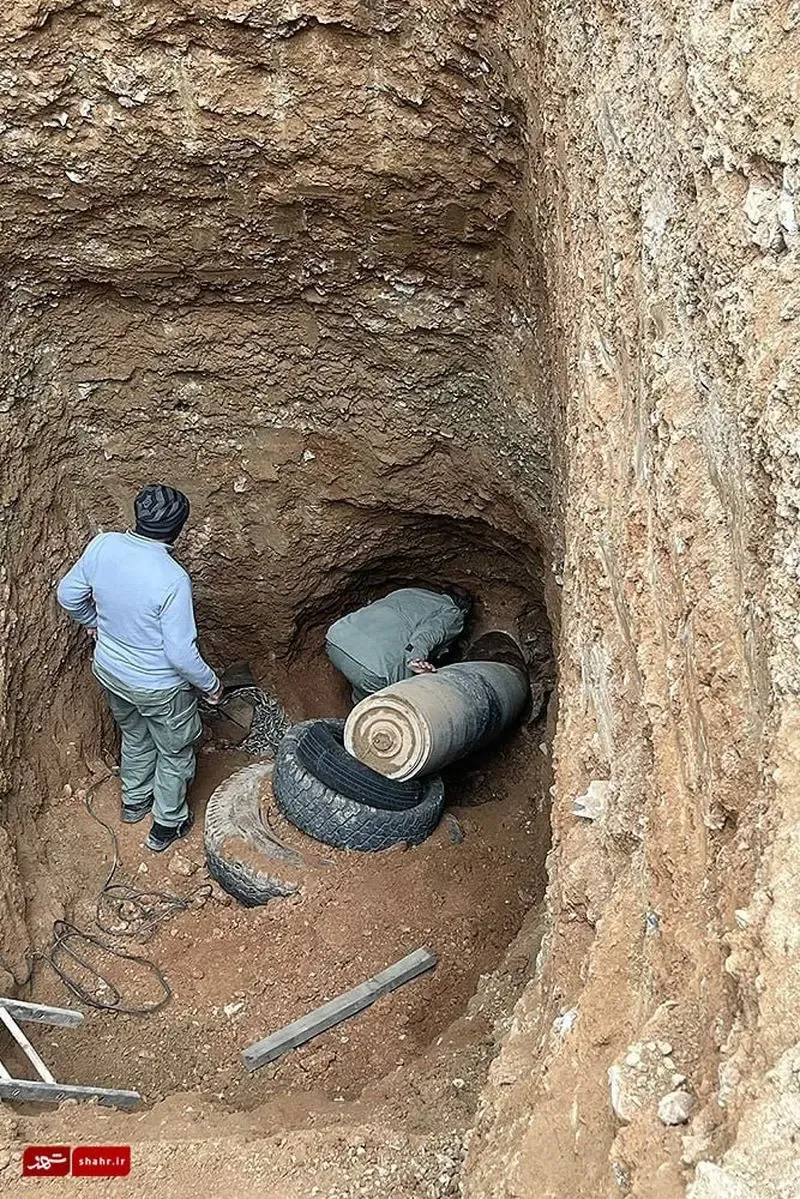 بمب عمل نکرده در تهران