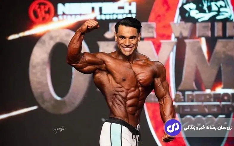 علی بلال بدنساز افغانستانی در فیزیک مسترالمپیا دوم شد