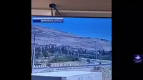 (ویدئو) واژگونی عجیب کامیون با  ۲۰ تن بار در سه‌راهی کمربندی سمیرم