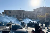 تصاویری از اعتراض بازاریان امروز ظهر در مرکز تهران