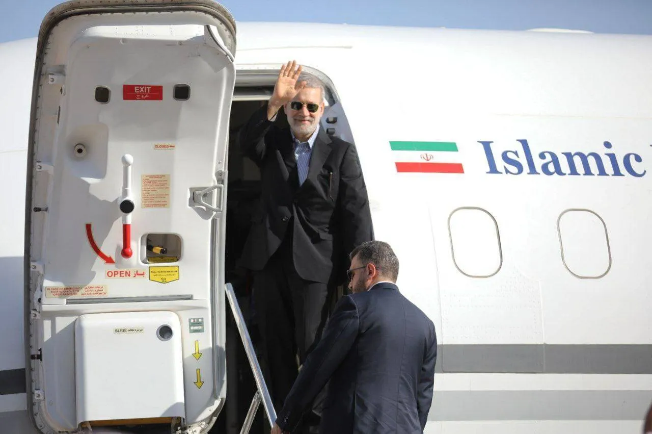 لاریجانی وارد دوحه شد