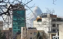 صدای دو انفجار بسیار شدید در مرکز تهران