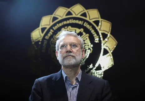 تصویری که از دست منتسب به لاریجانی منتشر شد