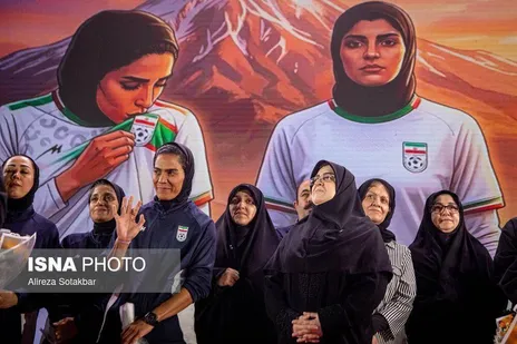 تصاویر | استقبال پرشور از تیم ملی فوتبال زنان در تهران