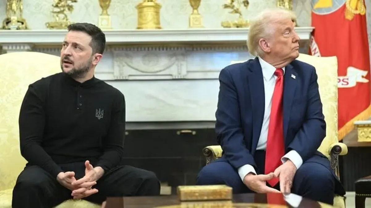 انتشار گزارش‌های عجیب از جلسه ترامپ و زلنسکی در کاخ سفید