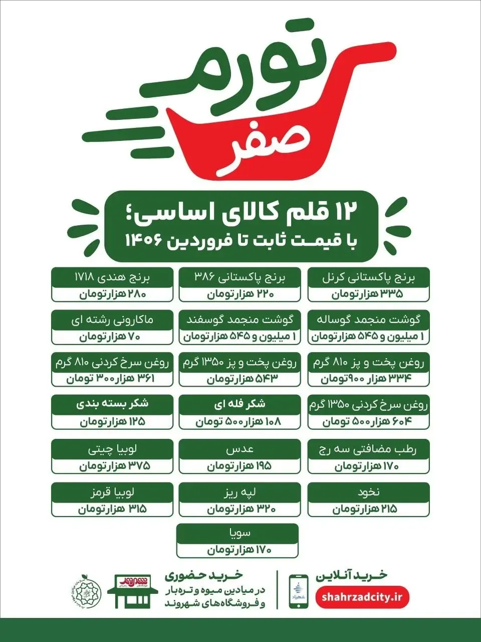 تورم صفر تورم صفر