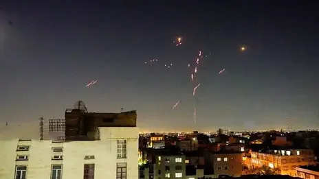 پدافند در این نقطه از تهران فعال شد