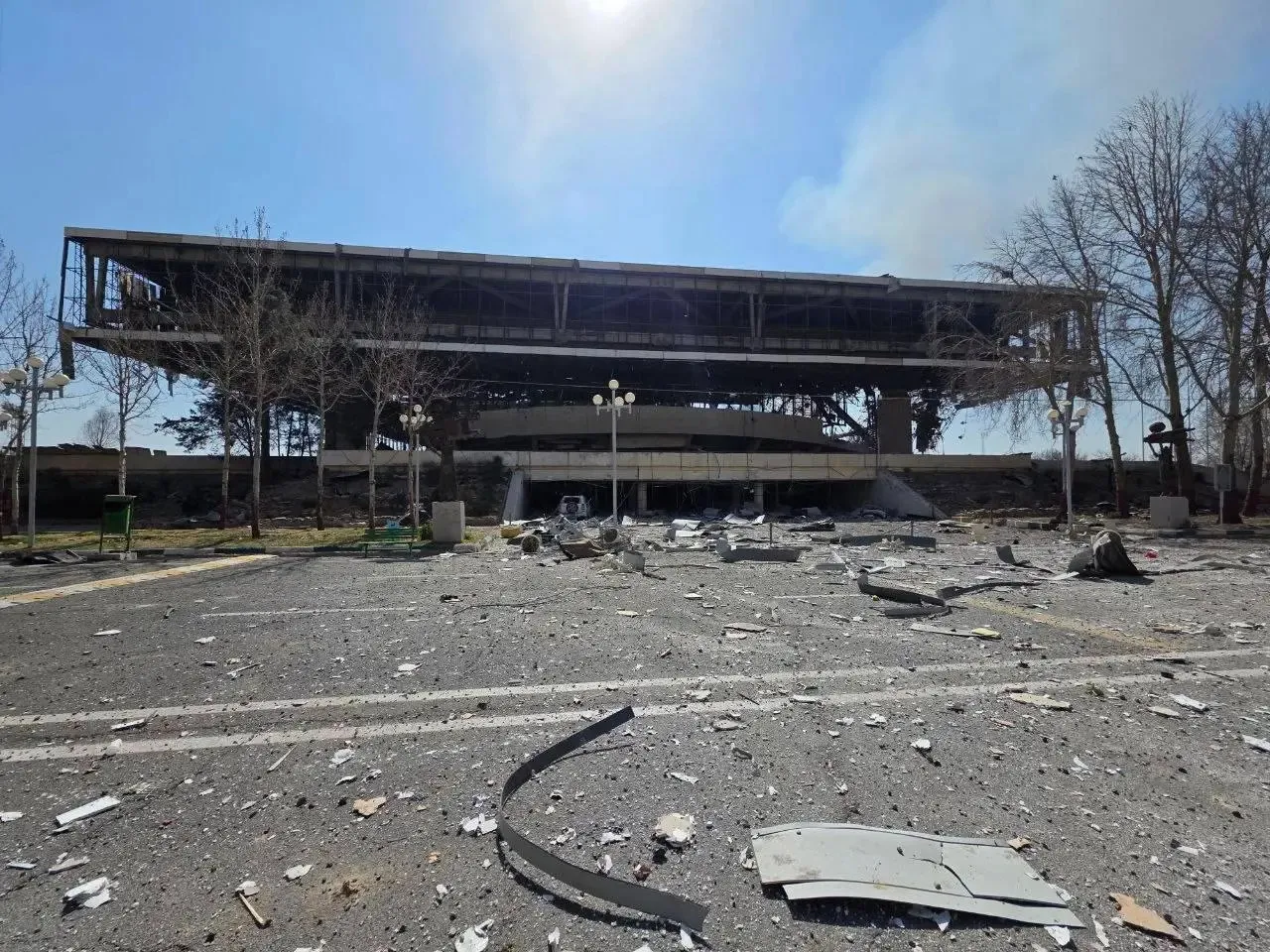 تخریب ورزشگاه آزادی