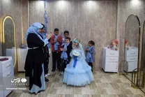 تصاویر | فاطمه «عروس آبی» شد