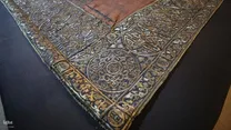 تصاویری دیدنی از پرده ۵۰۰ ساله کعبه در ترکیه
