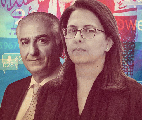 ویدئوی صابرین‌نیوز از حمله به رضا پهلوی در آلمان