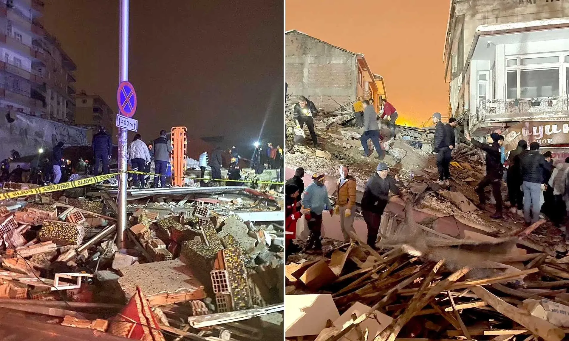 زلزله مهیب ترکیه را لرزاند