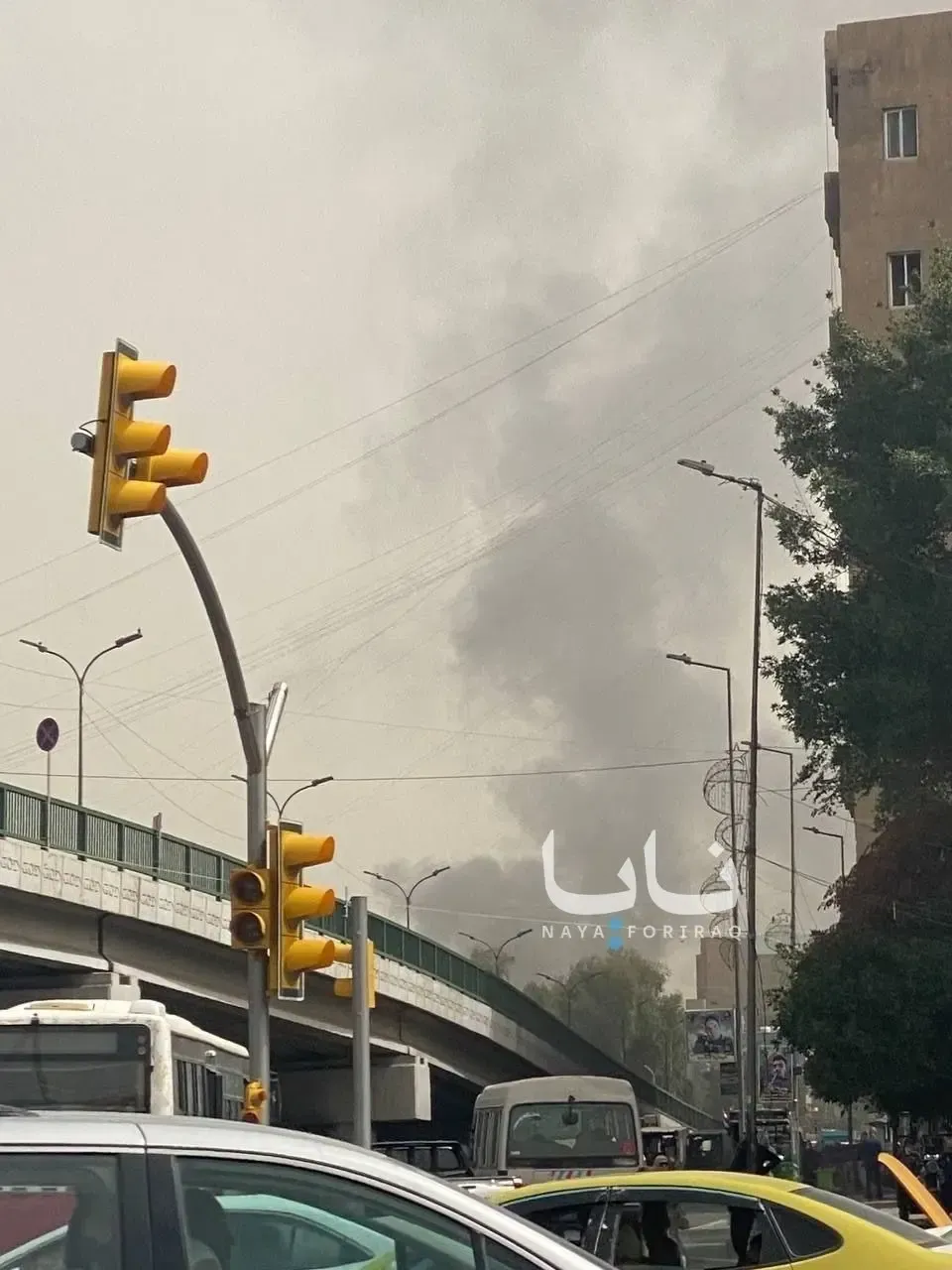 دود ناشی از انفجار